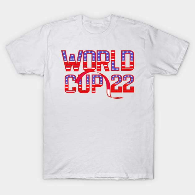 World Cup Qatar 2022 T-Shirt by raeex